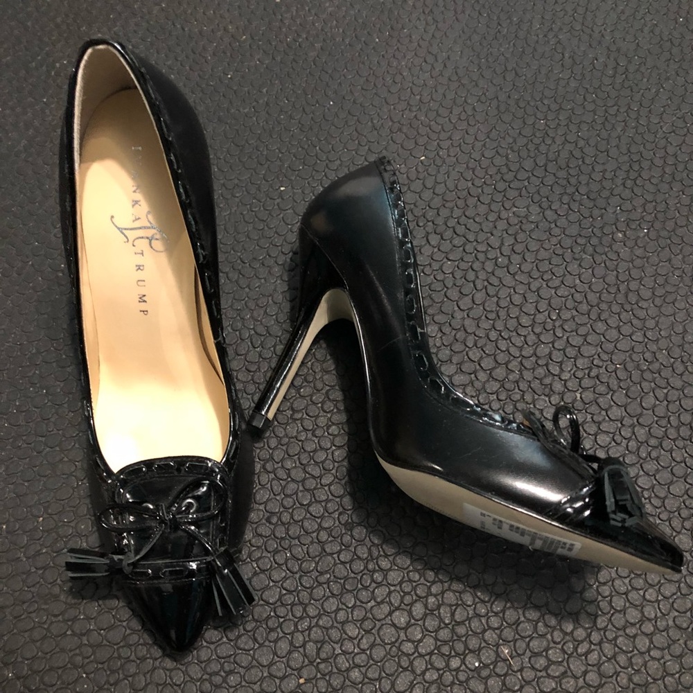 High Heel Leather Pump